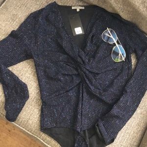 Multi color shimmering bodysuit